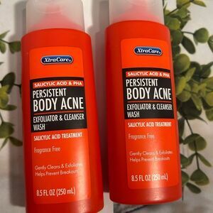 Red Body Acne Exfoliator & Cleanser